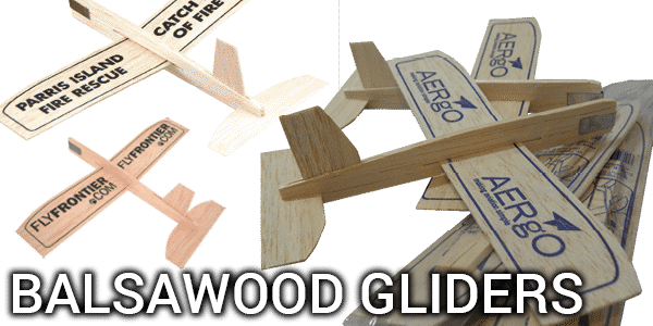 Promotional Balsa Gliders