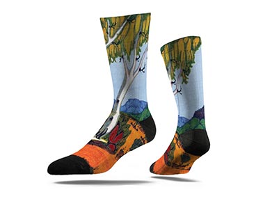 Printed business sock