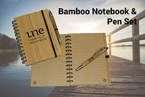 Bamboo Note book and pen - UNE