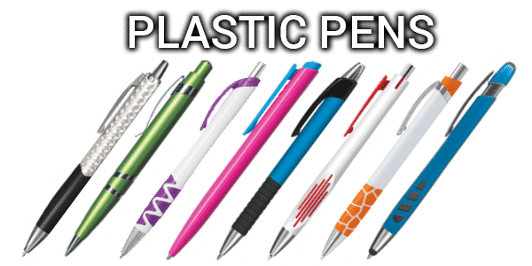 Promotional plastic pens