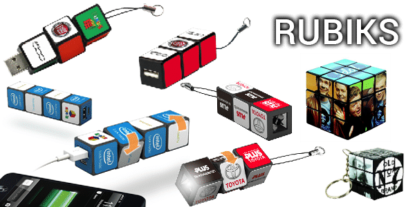 Promotional Rubiks Cubes