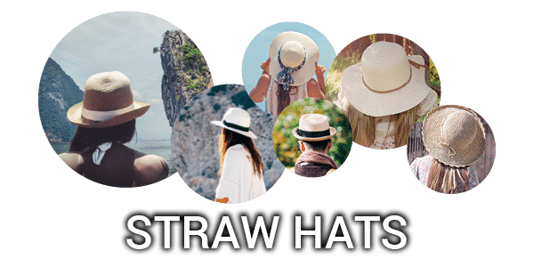 Promotional straw hats